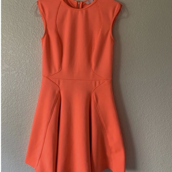 Ted Baker Neon Scuba Skater Dress - Picture 5 of 9